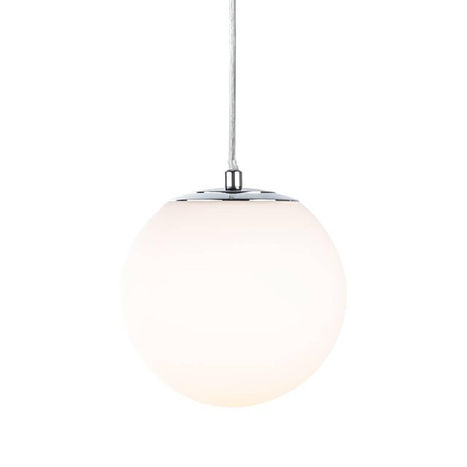 Pendelleuchte Gove Opalglas Chrom 0