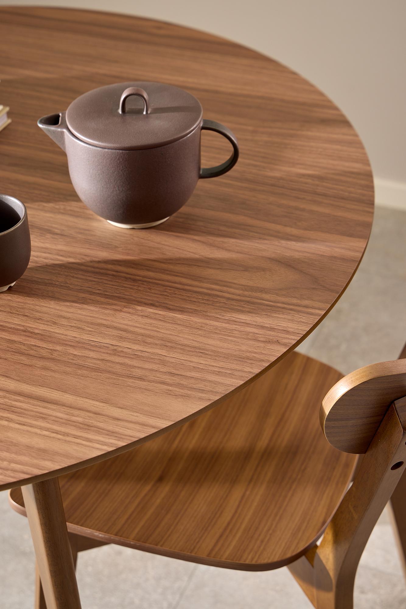 Rigby Esszimmerstuhl 2er-Set Walnuss 4