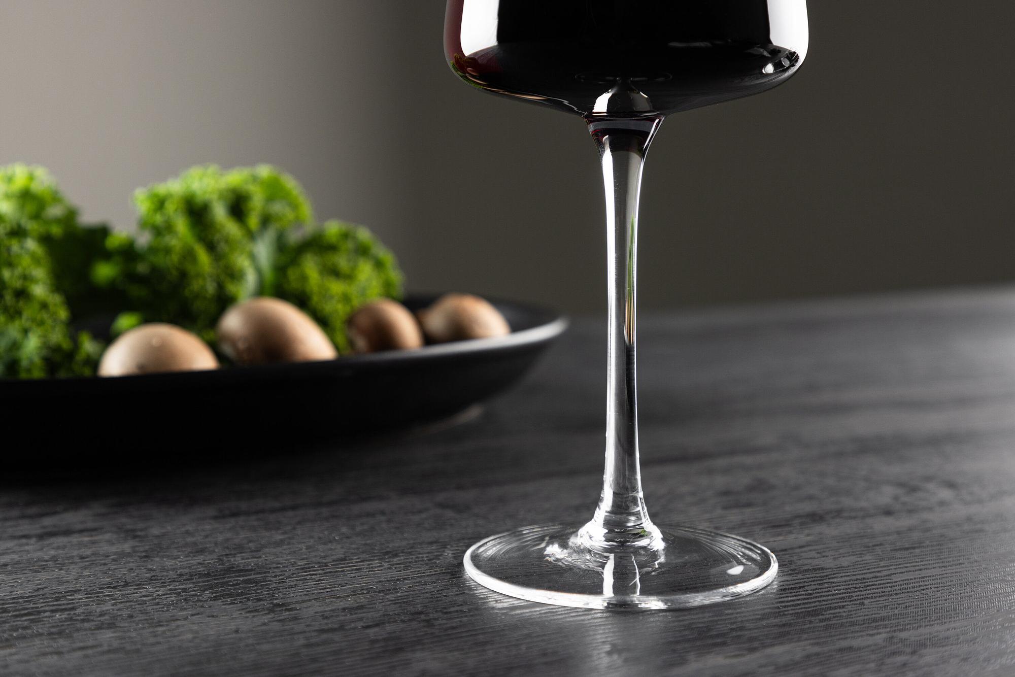 2x Shine Glass-Set Klares Glas Transparent 7x8x22cm 4