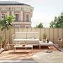 Hadley Outdoor 1-Seater Module Marzipan 3