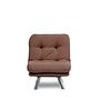 Misa Small Solo Sofa Bed 1-seater Light Brown 4