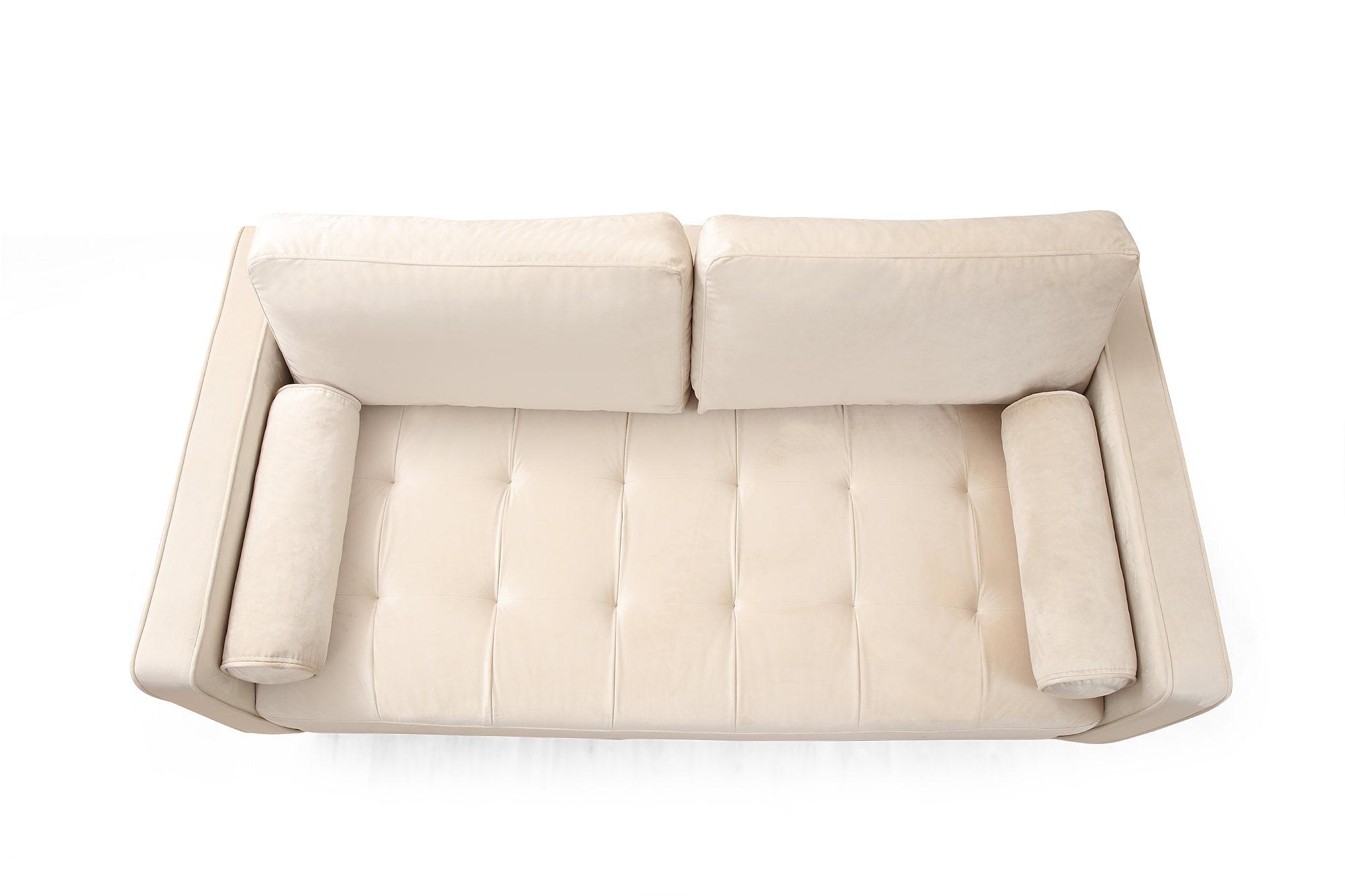 Rome 2-Sitzer Sofa Beige 8