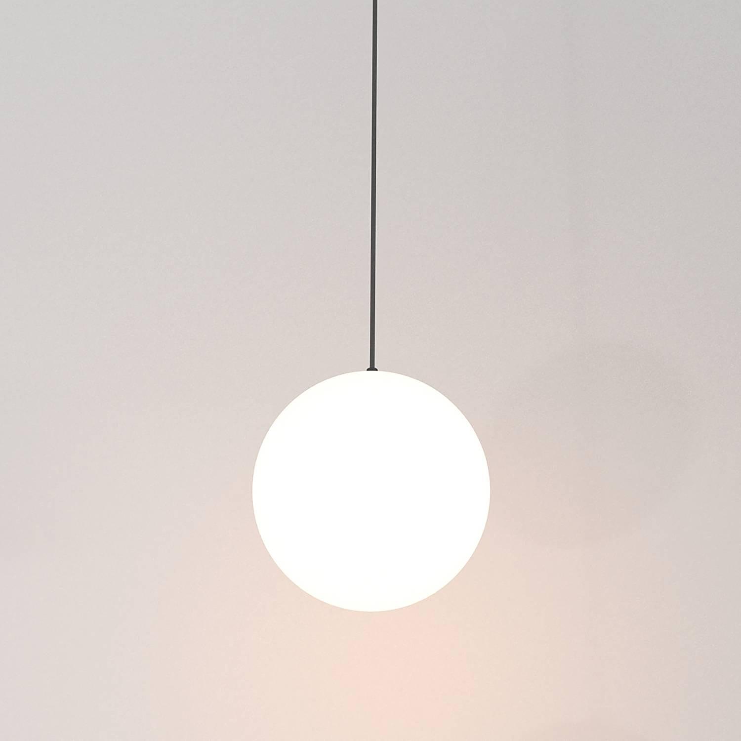 LED-Pendelleuchte Luna Schwarz 1