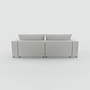 Flayr Sofa 4-Sitzer Webstoff Weiß 3