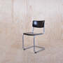 DO NOT PUBLISH S 43 Stuhl Schichtholz Schwarz  0