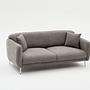 Simena Sofa 3-Sitzer Grau 6