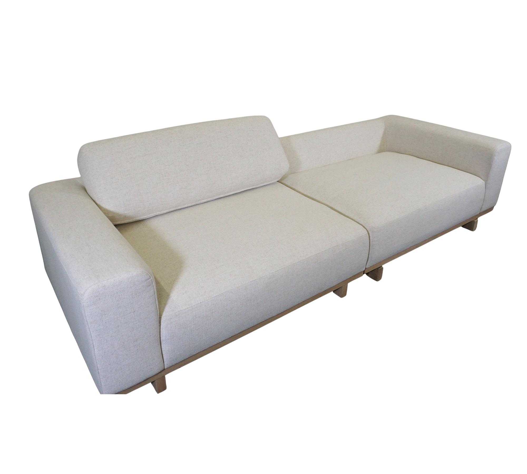 Aya Sofa 3,5-Sitzer Moonlight Sand 7
