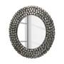 Spiegel Metall Silber Durchmesser 79 cm 1