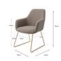 Hiroo Dining Chair Foggy Fusion 4