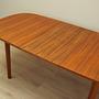 Dining table Teak wood 1970s 13