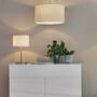 Table lamp Tessa mixed fabric / iron 1-light 3