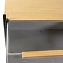 Chest of drawers STUVAR 58x40x79cm 3 drawers taupe hjh LIVING 6