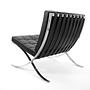 Barcelona Chair Black by Knoll International 2