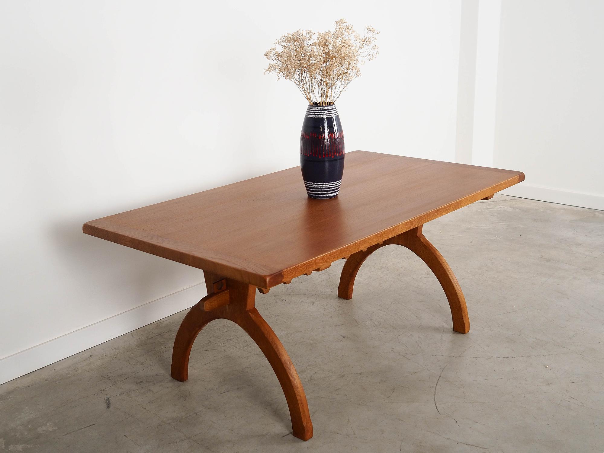 Eichentisch Braun 1960er Jahre 2