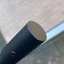 Minimalist LED Wall Lamp PERSEIS Small Black 7