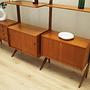Ergo Regal-System Teakholz 1960er Jahre 4