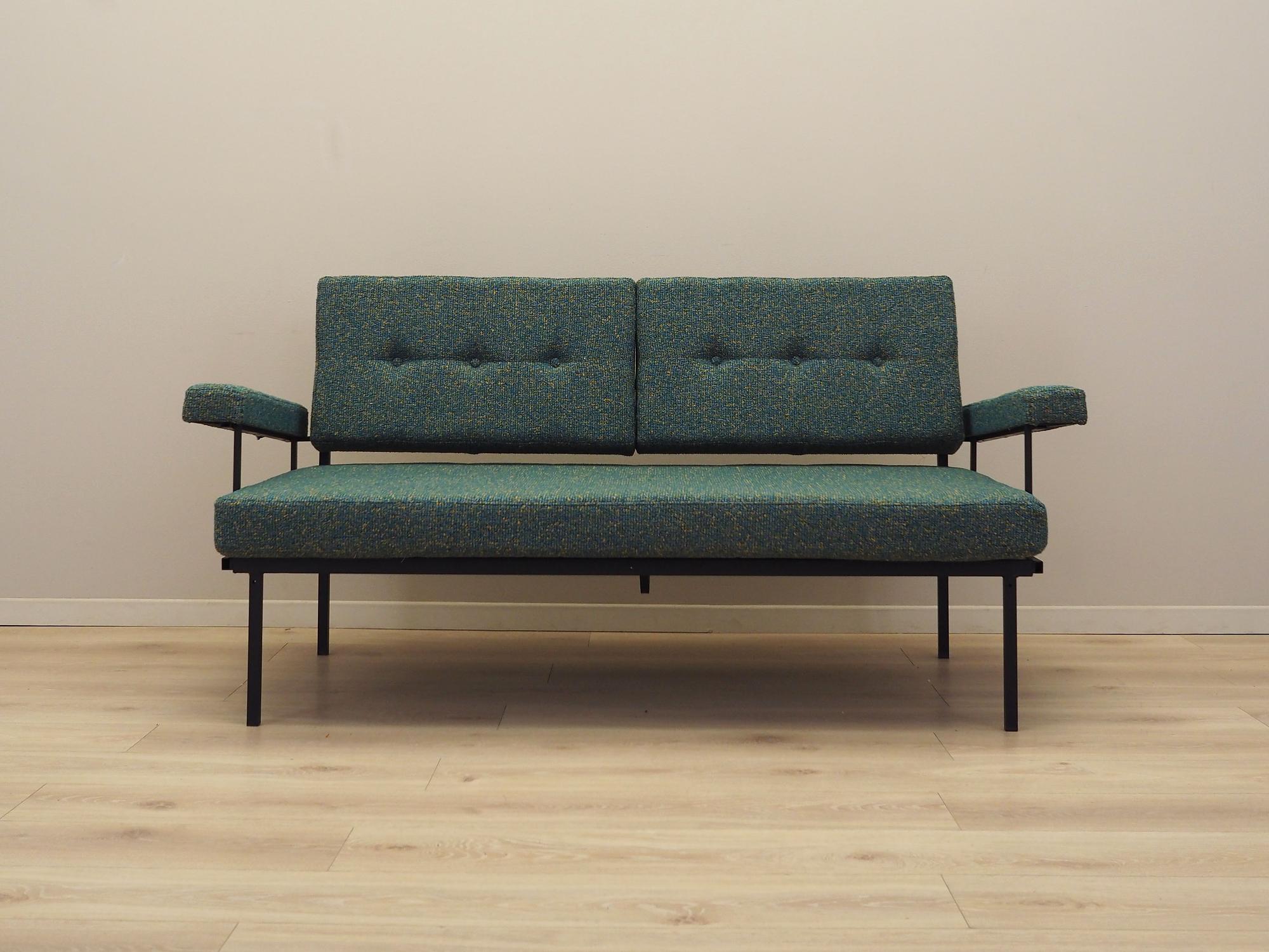 Schlafsofa Grün 1970er Jahre 1