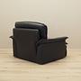 Sessel Leder Schwarz 1960er Jahre 8