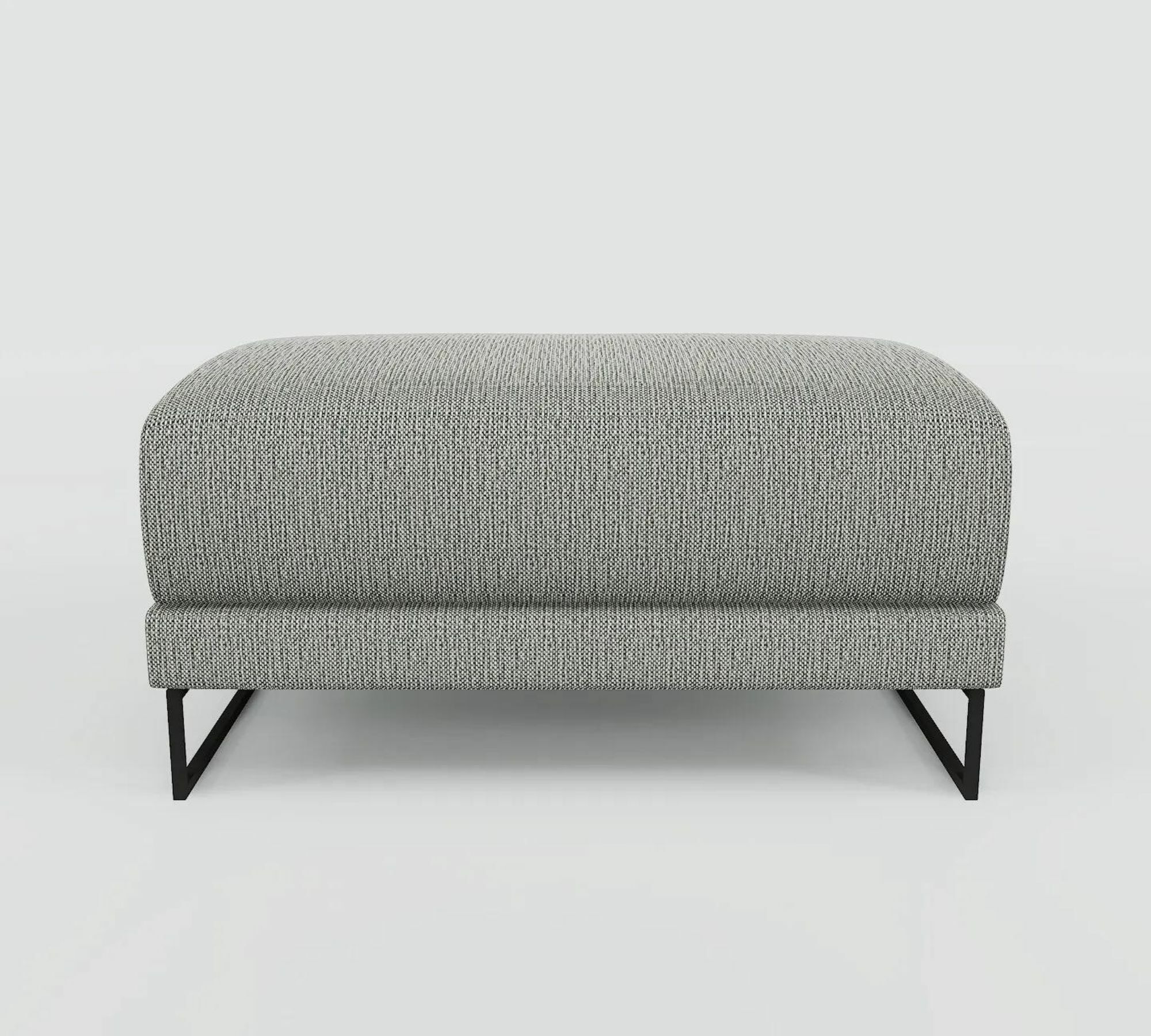 Tyme Hocker Strukturgewebe Granitweiß 1