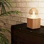 Prestwick Table Lamp Wood Composite 1-light 3
