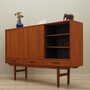 Vintage Highboard Teakholz Braun 1960er Jahre 4