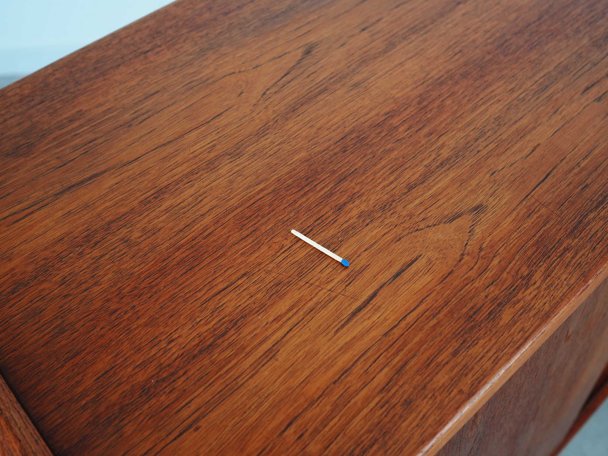 Highboard Teak Brown 1970s 9