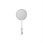 Mira Hand mirror Stainless steel Glass Brown 0