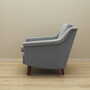 Armchair Textile Wood Grey 1960s 2