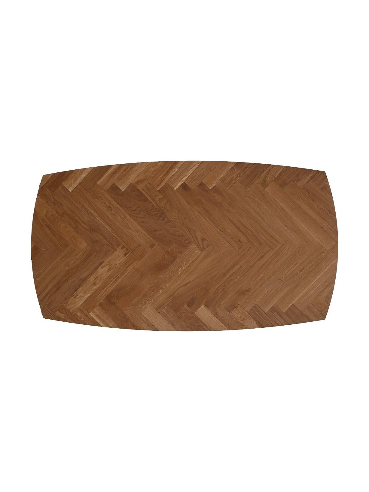 Fishbone Esstischplatte Eiche 0