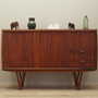 Vintage Highboard Teakholz Braun 1960er Jahre 1