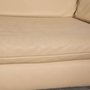 Rossini Schlafsofa Leder Creme  3