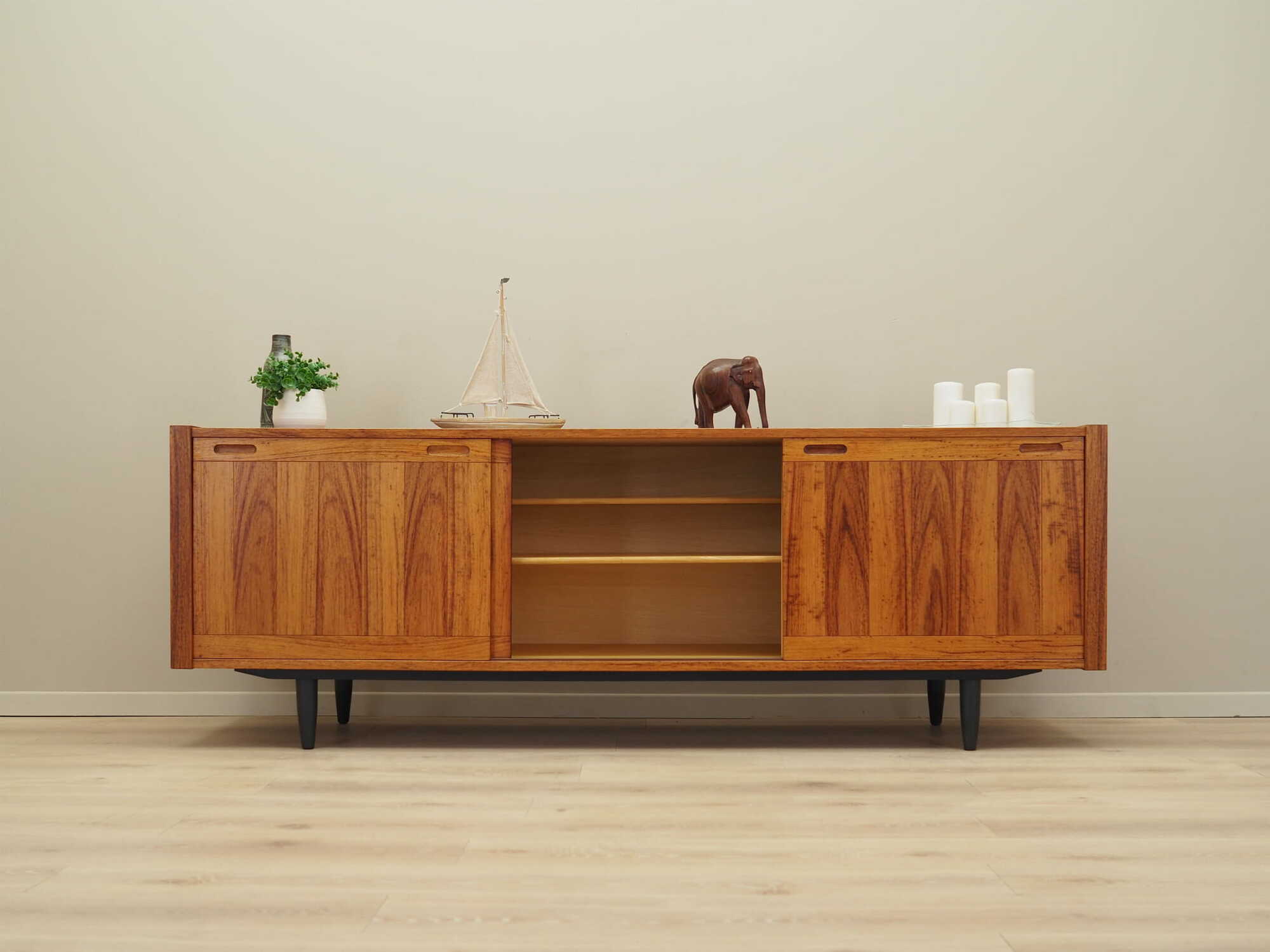 Sideboard Rosenholz Braun 1970er Jahre  2