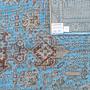 Vintage Teppich Blau 4
