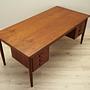 Desk Teak wood Brown 60s 8