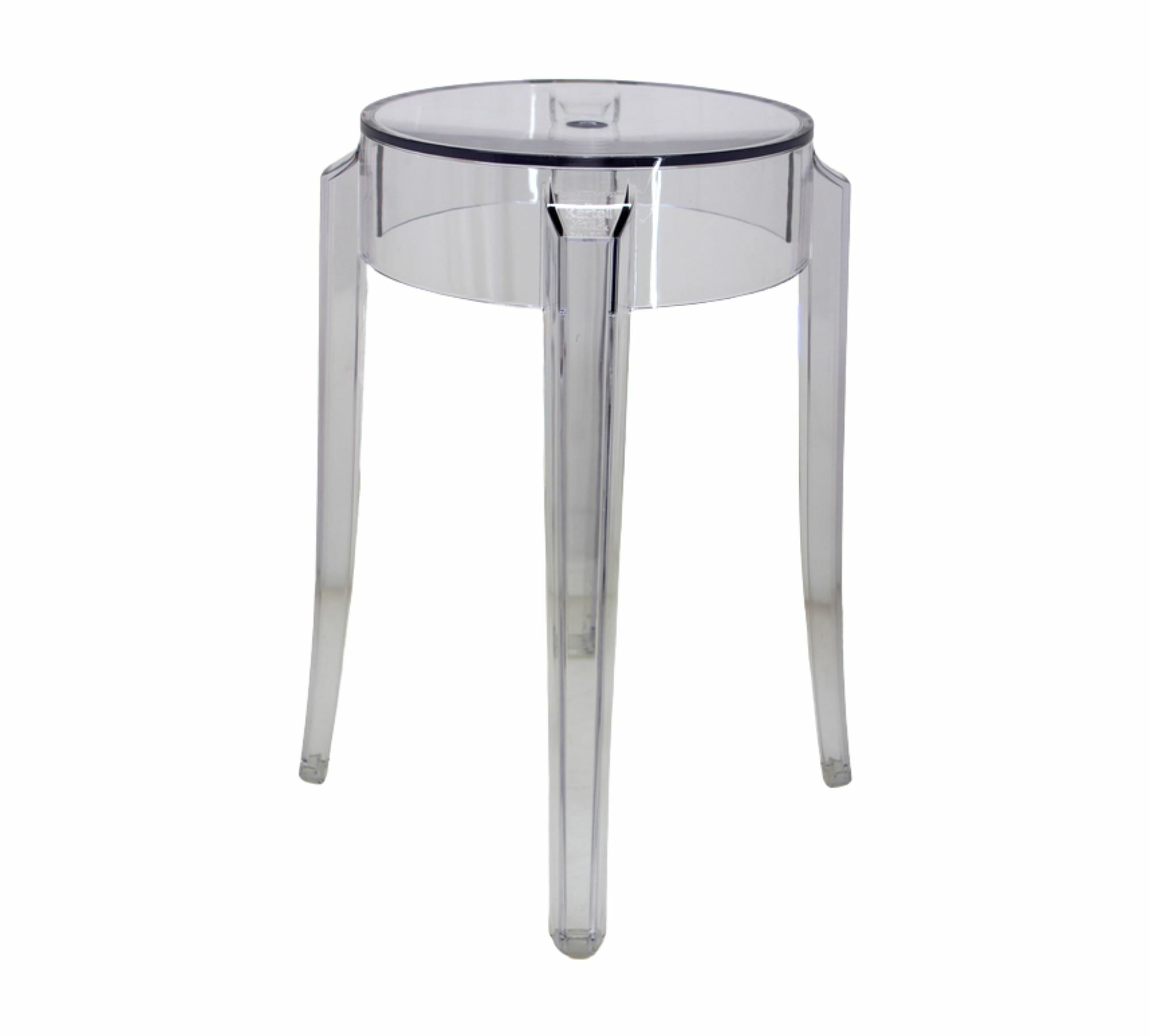 Charles Ghost Hocker Klein Kristall Transparent 0