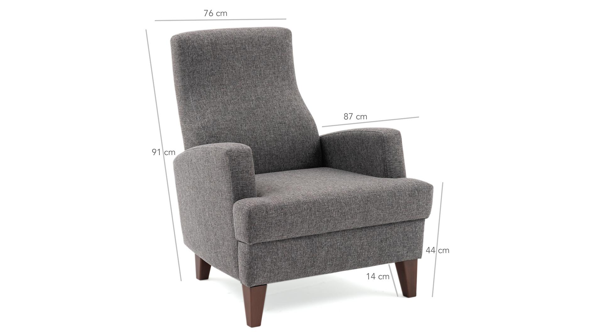 Kana Bergere Dark Grey 3