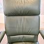 Office chair Leather Dark Green 5