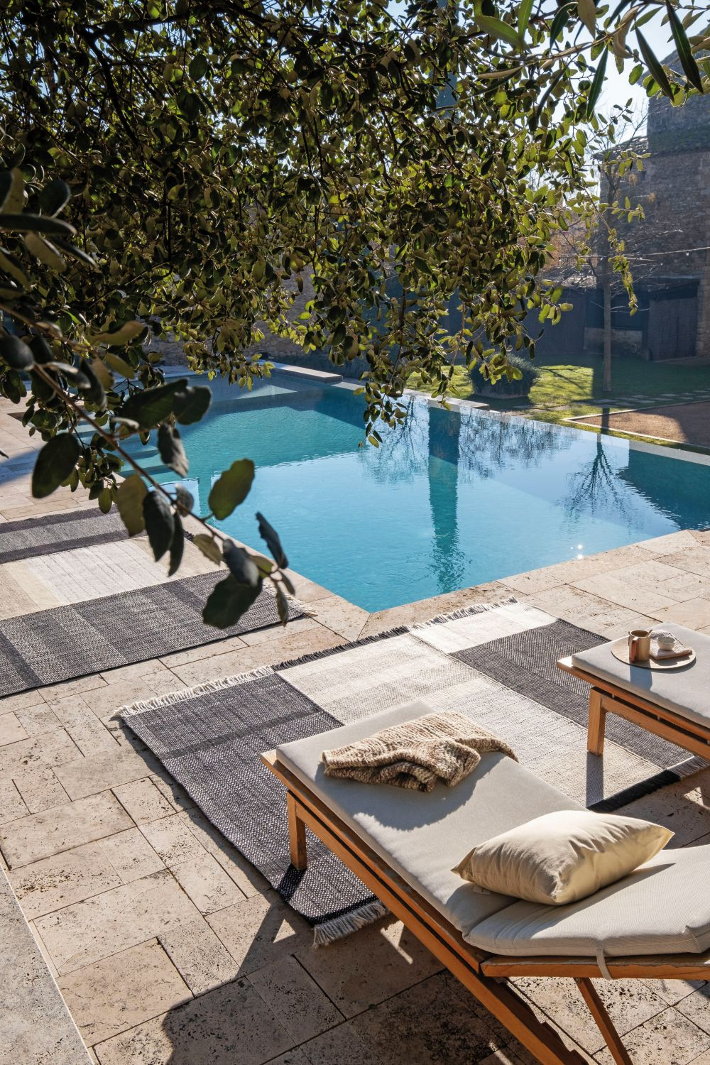 Tres Teppich Outdoor Schwarz 3