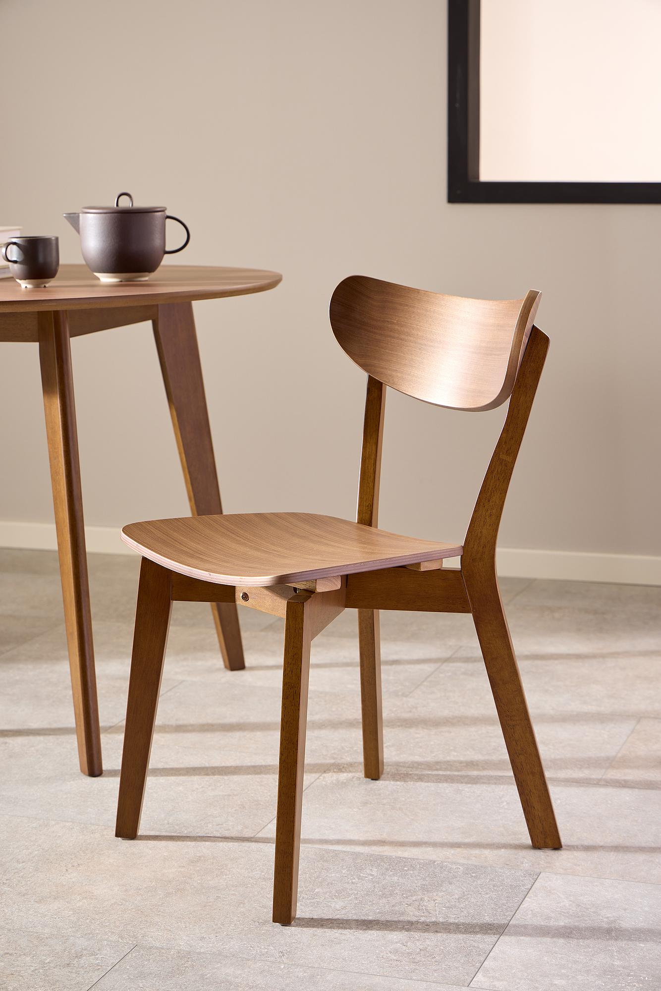 Rigby Esszimmerstuhl 2er-Set Walnuss 3
