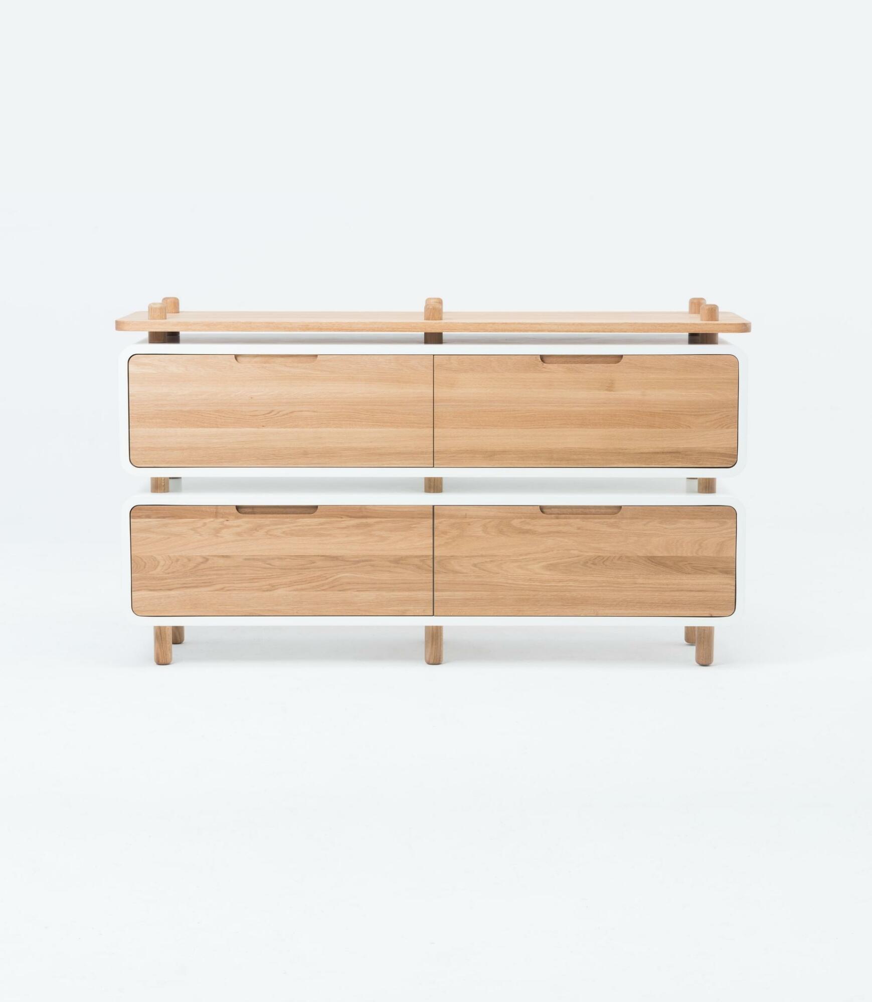 Sideboard handcrafted Loop Oak 2