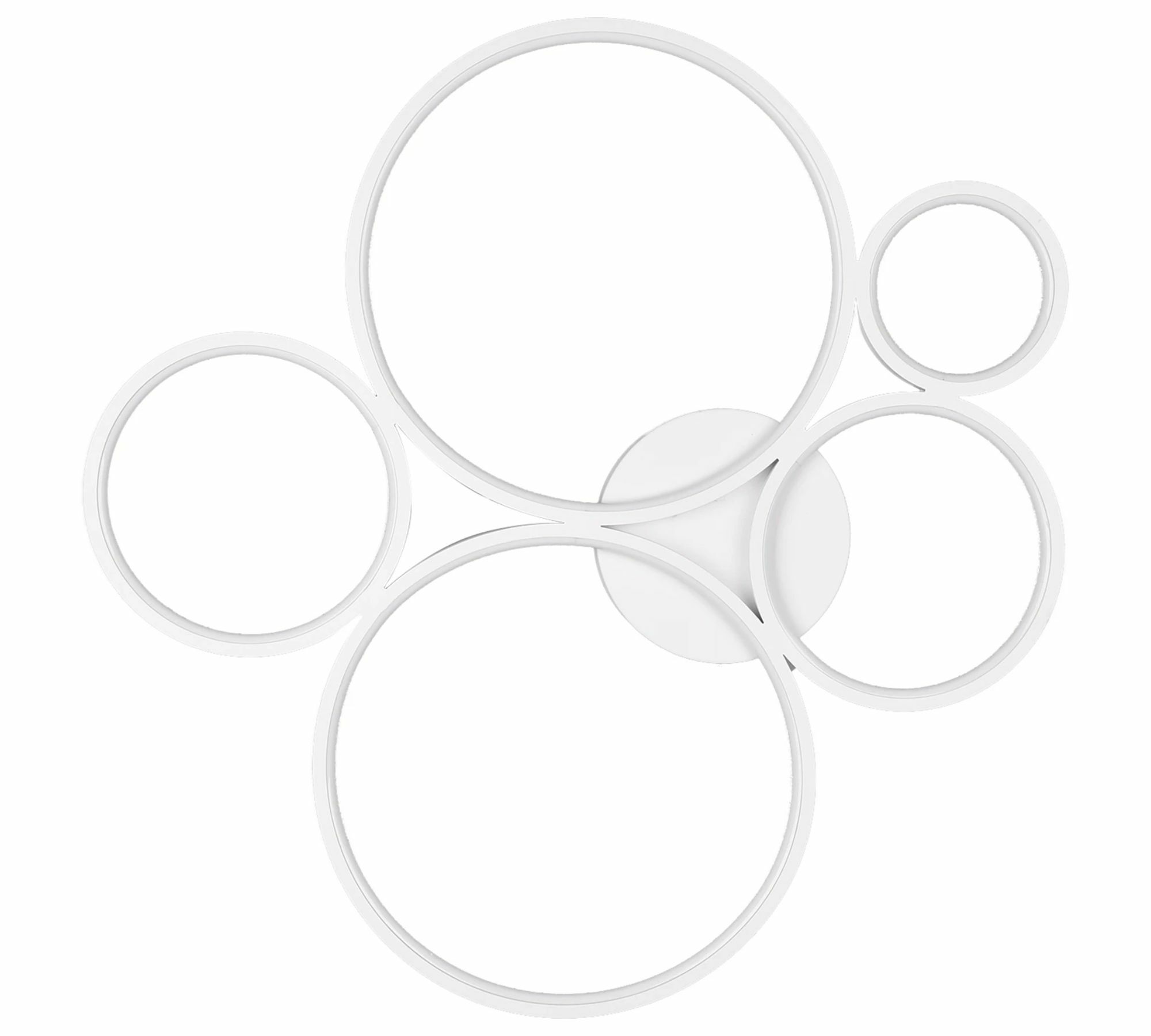 LED Ceiling Light 1-light Plastic Metal 4