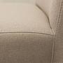 2x Florence Chair Wood Textile Cream 6
