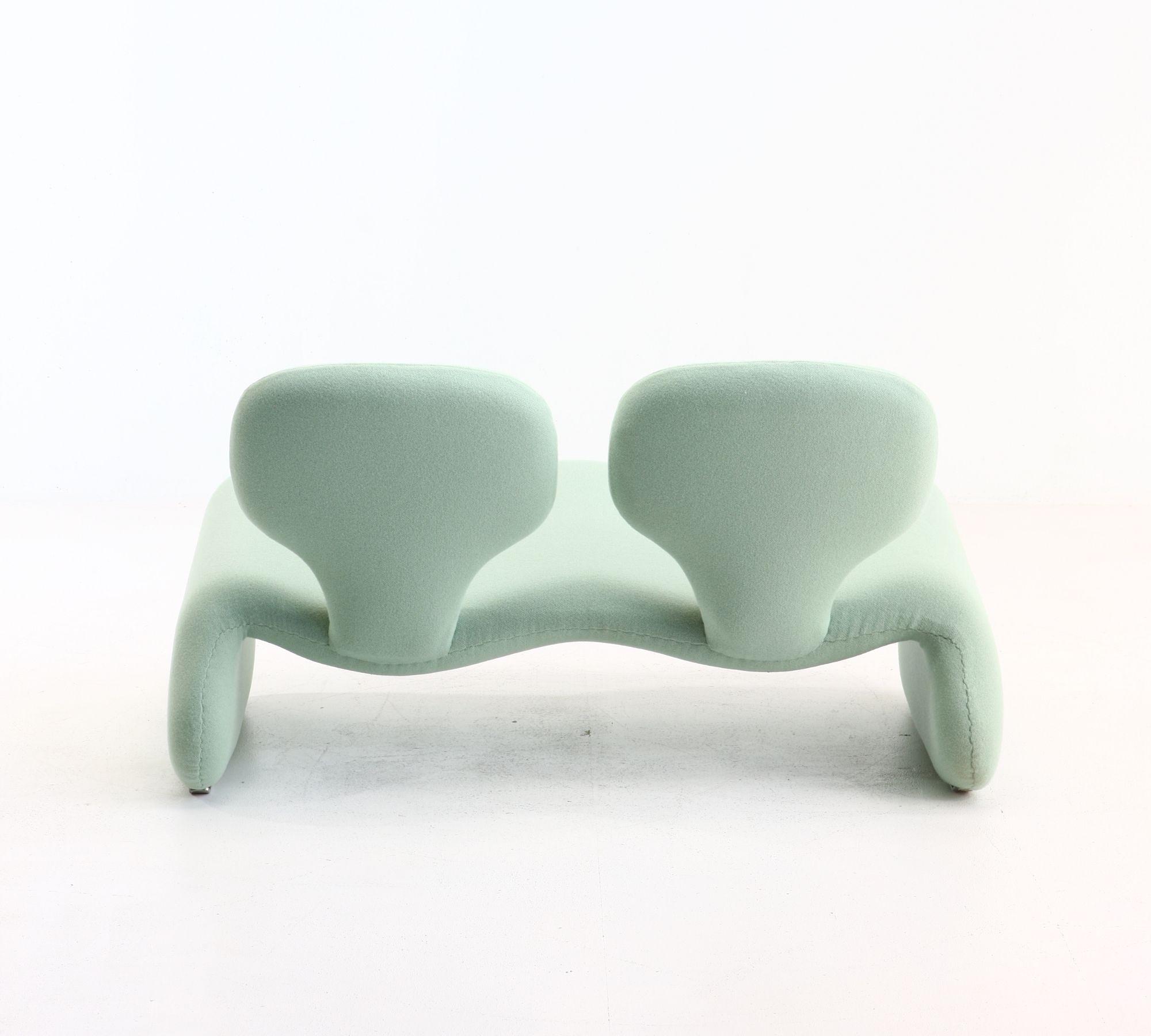 Djinn 2-seater bench by Olivier Mourgue for Airborne, 1969 1