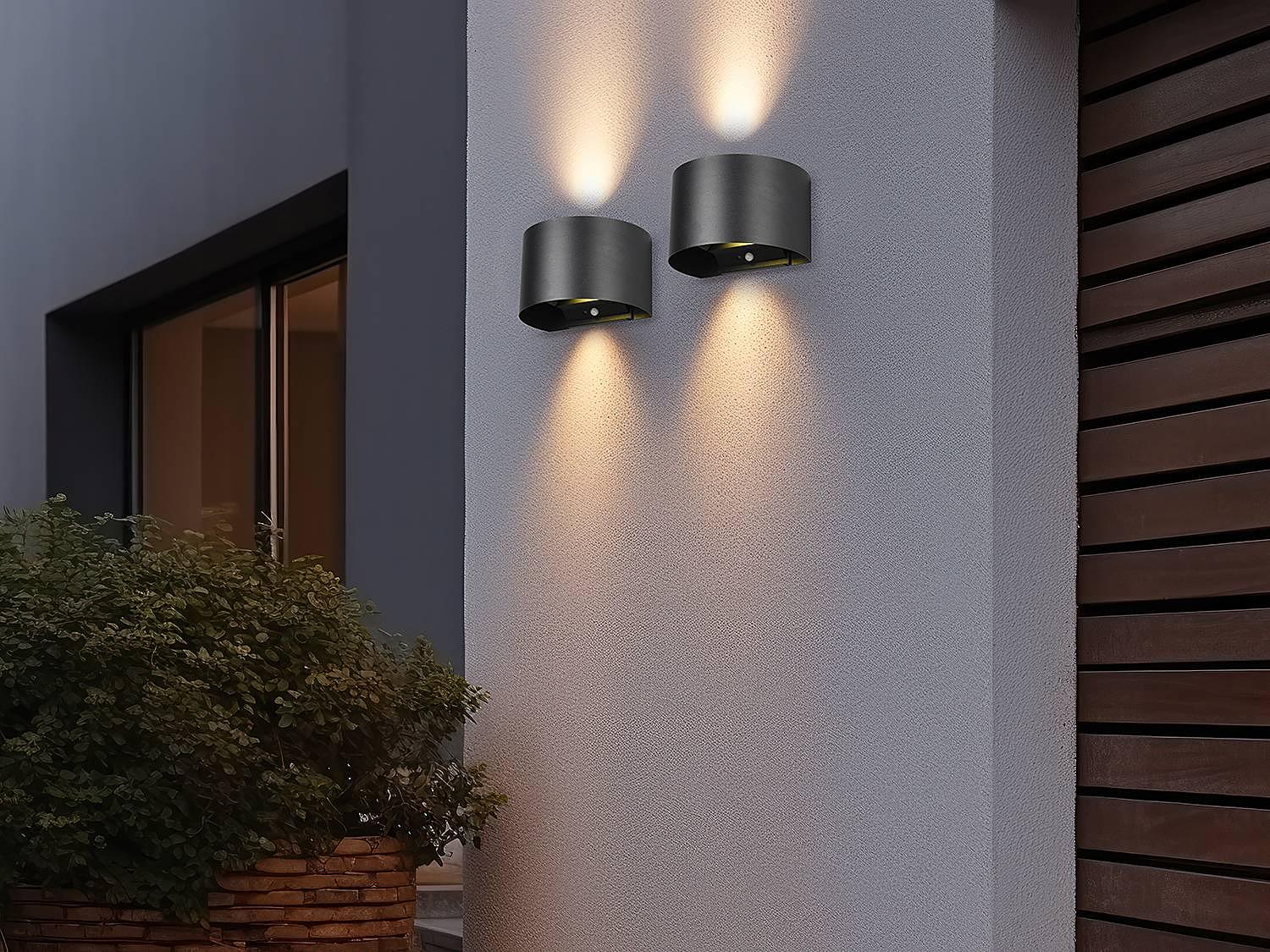 Talent Typ B Wandleuchte Stahl Schwarz 2