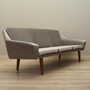 Sofa 3-seater textile gray 1980s 4