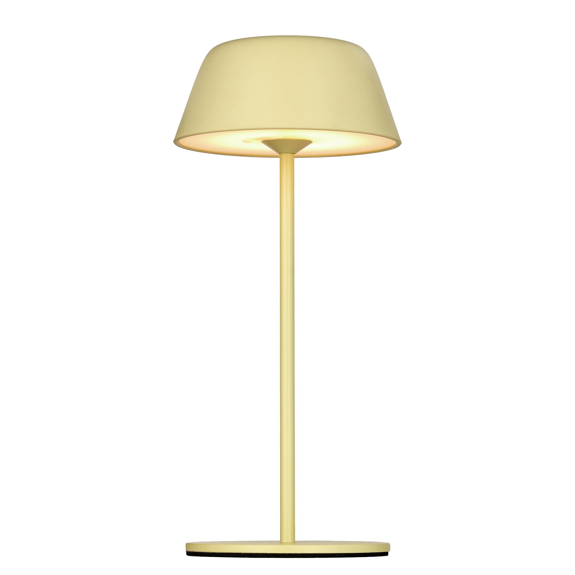 LIGHT UP LED lamp steel ABS yellow 3