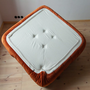 Togo Corner Sofa Velvet Amber-Orange 7