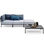 Caro Garten Lounge-Set Klein Anthrazit Blau 1