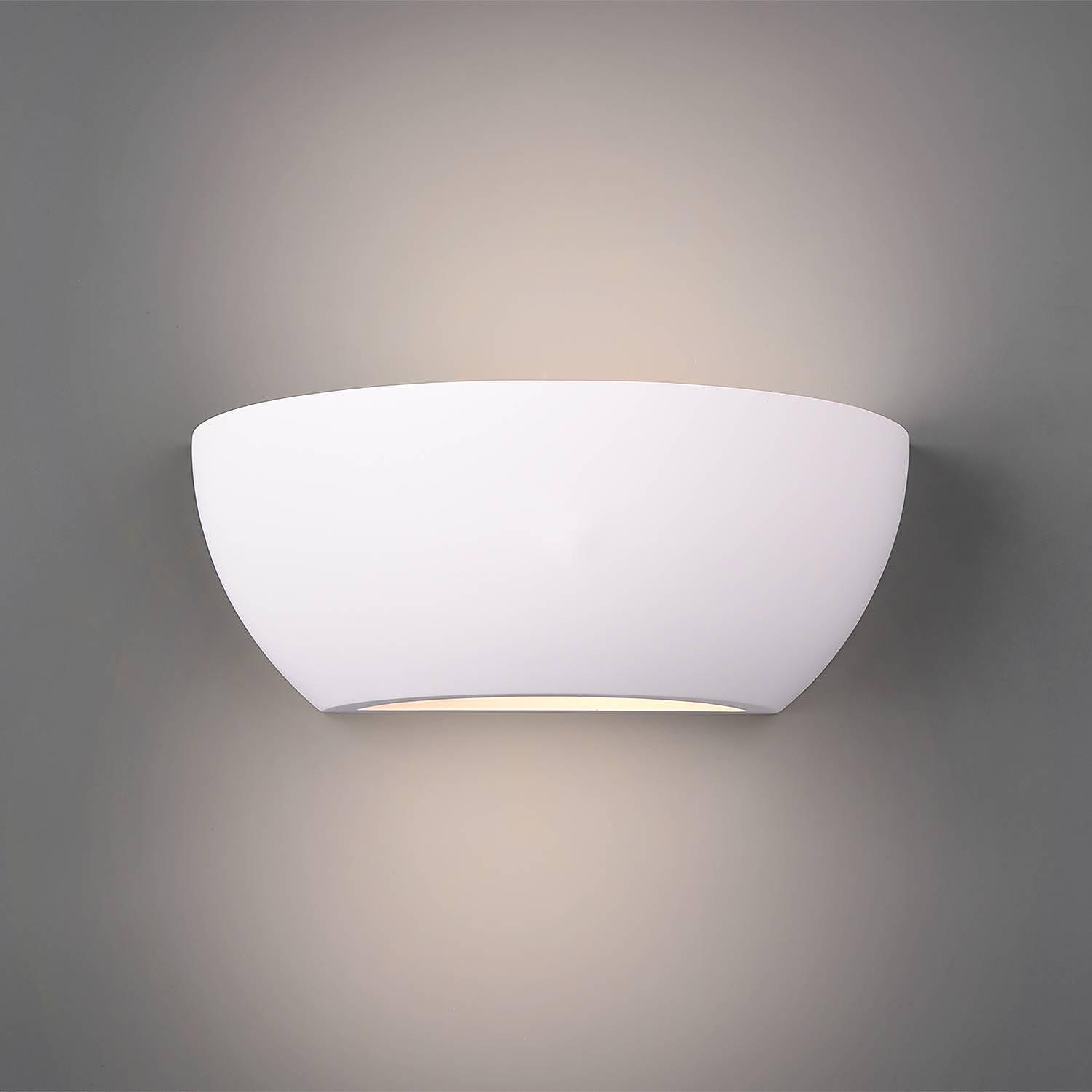 Wall light Roma Gypsum 1-Light White 0