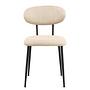 2x Esszimmerstuhl Almsted Strukturstoff Badia: Beige 4